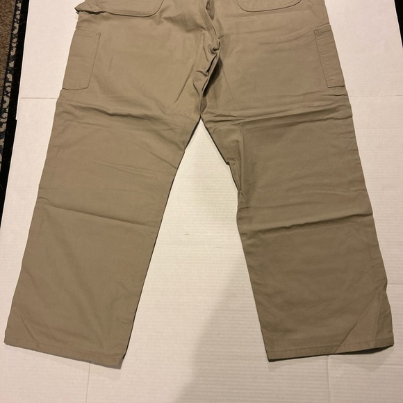 NWOT Carhartt Men’s 40x30 Loose Fit Canvas Utility Work Pant Tan B151-TAN - Picture 4 of 14